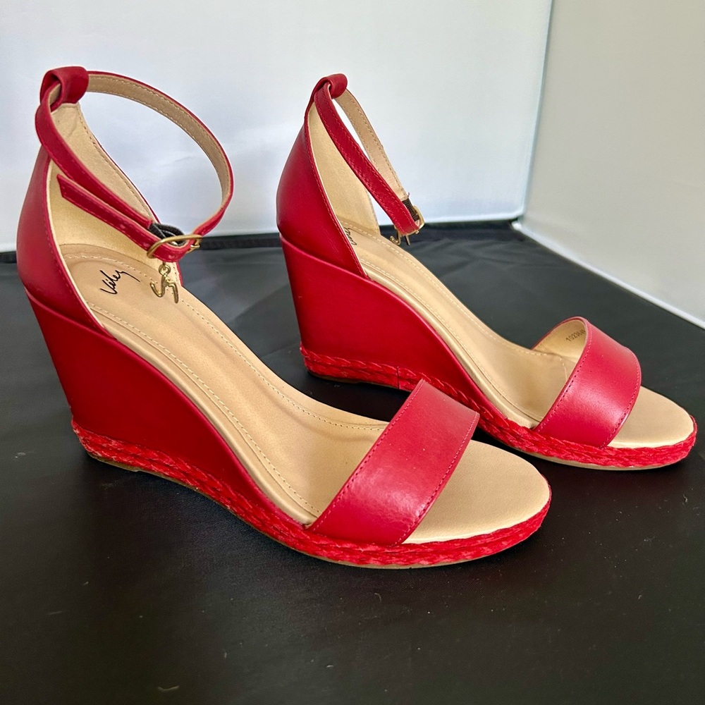 Vélez Handmade Leather Sandal - red size 7